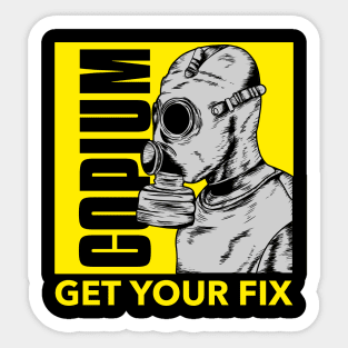 Copium - Get your fix Sticker